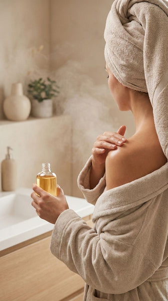 Shower oil