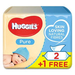 Huggies Pure Triple Wipes