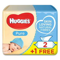 Huggies Pure Triple Wipes