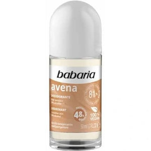 Babaria Oat Rollon Deodorant 50ml Effective And Gentle Protection
