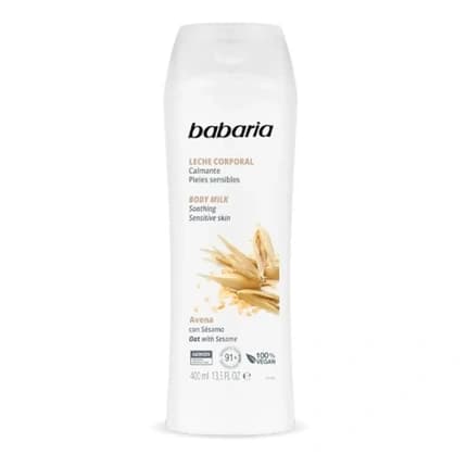Babaria Oats And Sesame Oil Body Milk Normal Skin 400ml