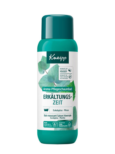 Kneipp Aroma Care Foam Bath for Cold Time - Bath Additive with Natural Essential Oils