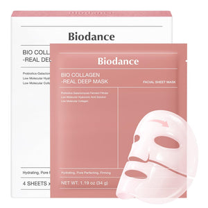 Biodance Bio-Collagen Real Deep Mask 4er Pack - Gesichtsmasken