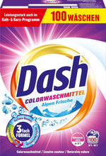 Dash Colour Detergent Alpen Fresh Powder, 5.0 kg, 100 Washes
