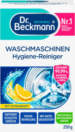 Dr. Beckmann Washing Machine Cleaner Against Bacteria & Odours 250 g