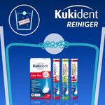 Kukident Aktiv Plus Reinigungstabletten - Tabs zur Reinigung von Zahnersatz, Zahnprothese &amp; Gebiss - 1 x 99 Tabletten 