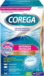 Corega Intensive Cleaner (Tabs), Pack of 108