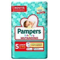 Pampers Baby Dry Multi Pack Of 13 New Junior Size 5 Diapers