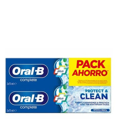 Oralb Complete Toothpaste Protects & Cleans 2x75ml Special Price
