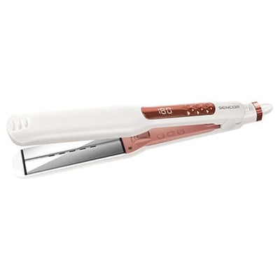 Corioliss C1 Hair Straightener Professional Titanium Plates Flat Iron Leopard Gold Soft Touch - UK Plug