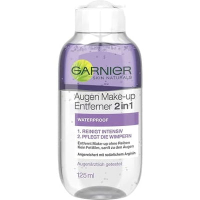 Garnier Eye Make-Up Remover 2-in-1 Waterproof with Arginine 125ml
