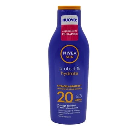 Nivea Sun Protect & hydrate sun milk SPF20 200ml