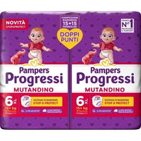 Pampers Progressi Extra Large Panties Size 6 30 Nappies
