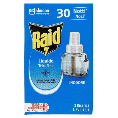 RAID STOVE LIQUID REFILL 30 NIGHTS CLASSIC