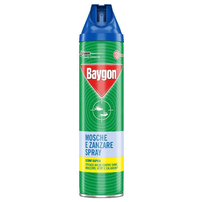 BAYGON SPRAY FLIES / MOSQUITOES 400 ML