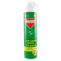 Baygon Cockroach and Ant Spray, 400 ml, with Straw