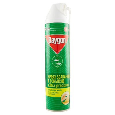 Baygon Cockroach and Ant Spray, 400 ml, with Straw