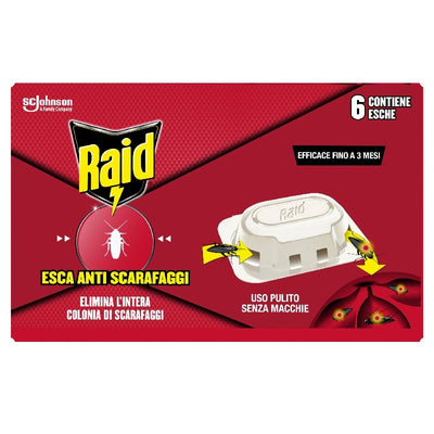 RAID COCKROACH TRAP 6 PCS