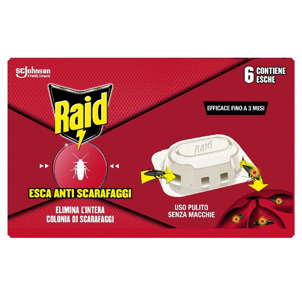 RAID COCKROACH TRAP 6 PCS