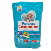 Pampers The Swimsuit, 20 Nappies, Size 5+ 15+ Kg