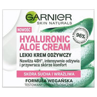 Garnier Skin Naturals Hyaluronic Aloe Cream – 50ml for Dry & Sensitive Skin