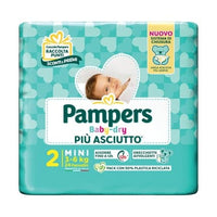 Pampers Babydry Flash Size 2 Mini 36 Kg Pack Of 24 Diapers