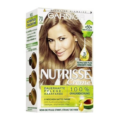 Garnier Nutrisse Permanent Hair Color 070 Toffee Medium Blonde