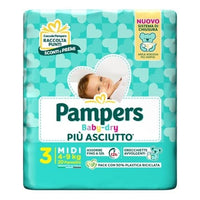 Pampers Babydry Size 3 Midi 49 Kg 20 Nappies