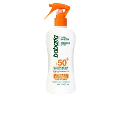 Babaria Sunscreen Spray For Sensitive Skin Spf 50 200ml
