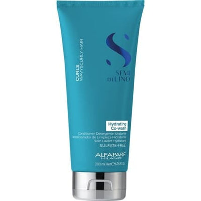Alfaparf Milano Semi Di Lino Curls Co-Wash – 200ml Hydrating for Curly Hair