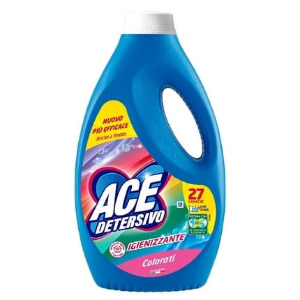 Ace Igiene Lavatrice Liquido 27 Mis Colorati Laundry Detergent