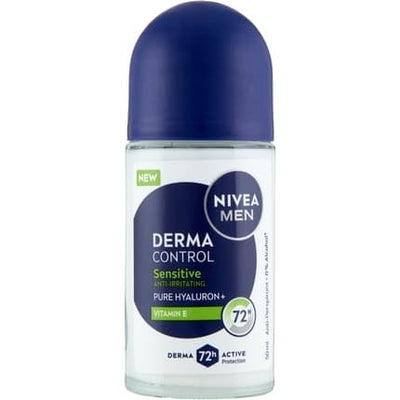 Nivea Derma Control Sensitive Rollon Deodorant 50ml