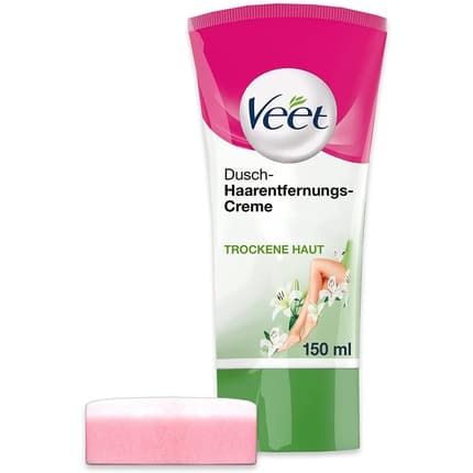 Veet Silky Fresh Shower Hair Removal Cream – 150ml with Sponge