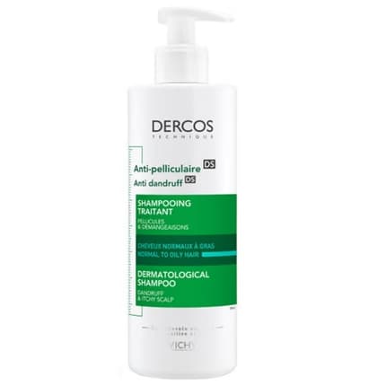 Dercos Anti-Dandruff Shampoo for Normal & Oily Hair 390ml