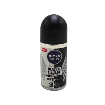 Nivea Men Black & White Invisible Original Rollon 50ml
