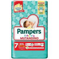 Pampers Baby-Dry Mutandino Size 7 Diapers XXL 17+Kg