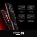 Gamma Professional Vibration Infrared Hair Straightener Glory Iv Extra Large