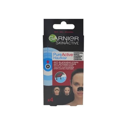 Garnier Skin Naturals Charcoal Pore Strips - 4 Pieces