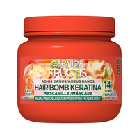 Garnier Fructis Keratin Hair Bomb | Tiefenreparierende Maske (300 ml)
