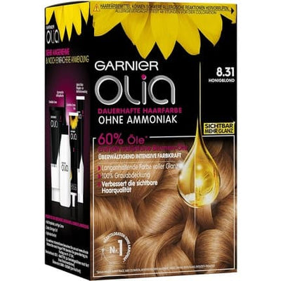 Garnier Olia Olia Honey Blonde Hair Colour – Ammonia-Free Formula