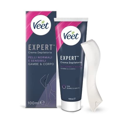 Veet Expert Hair Removal Cream – 100ml for Normal & Sensitive Skin