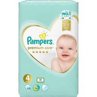 Pampers Premium Care Mega Size 4 2x68 Jumbo+ Diapers