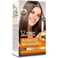 Kativa Brazilian Straightening Kit Hair Treatment For Straightening