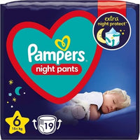 Pampers Night Pants Diapers Size 6 19 Pieces 15kg+
