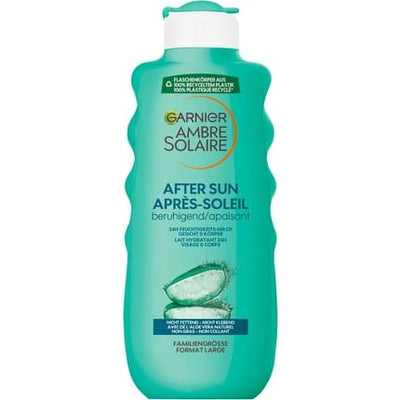 Garnier Ambre Solaire After Sun Lotion – 400ml Aloe Vera Cooling & Moisturising Milk