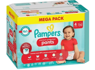 Pampers Premium Protection Pants Mega Pack Size 4 915 Kg 80 Pieces