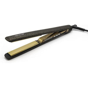 Corioliss C3 Professional Titanium Plates Hair Straightener for Women UK Plug Leopard Gold Soft Touch