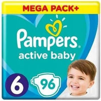 Pampers Active Baby Diapers Size 6 13-18kg