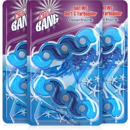 Cillit Bang Blue Wave Toilet Flusher Ocean Freshness