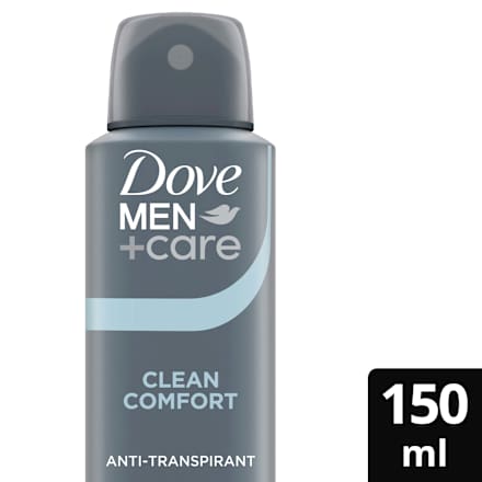 Dove Men+Care Clean Comfort Anti-Transpirant 150 ml